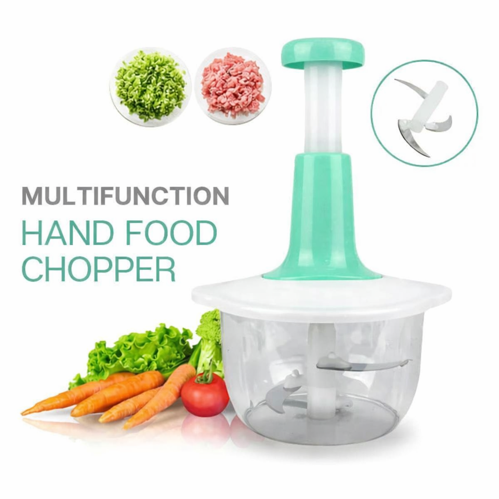 Manual Push Hand Food Chopper
