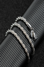 Premium Stainless Steel Rope Chain – Men & Women